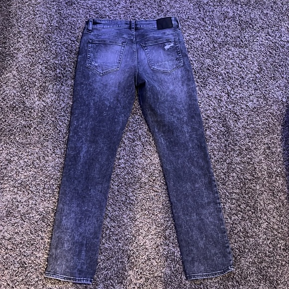 Black Aeropostale Athletic Slim fit ripped jeans - Picture 4 of 4